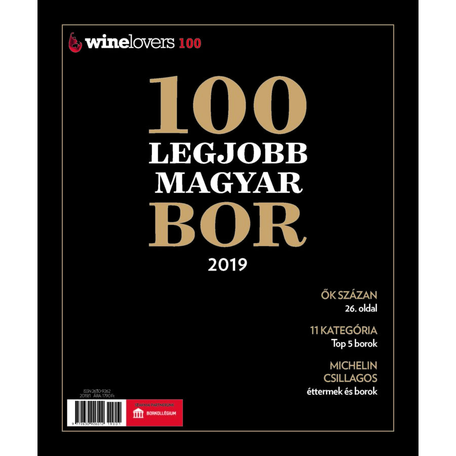 Winelovers 100 - A 100 legjobb magyar bor magazin 2019