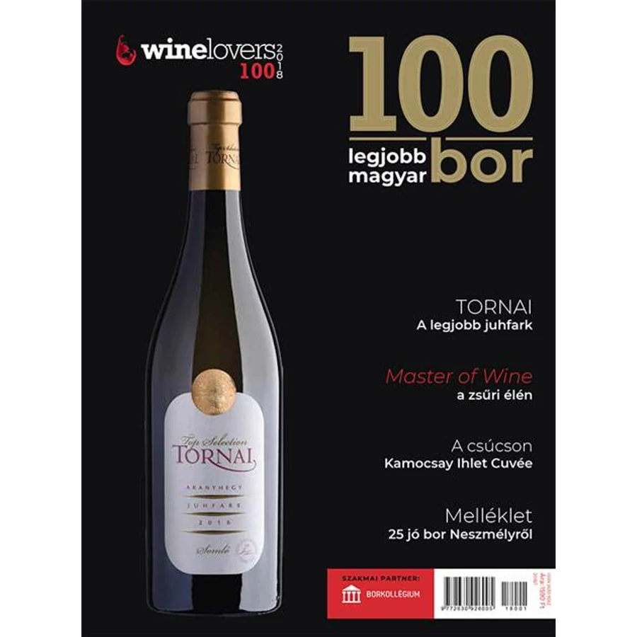 Winelovers 100 - A 100 legjobb magyar bor magazin 2018