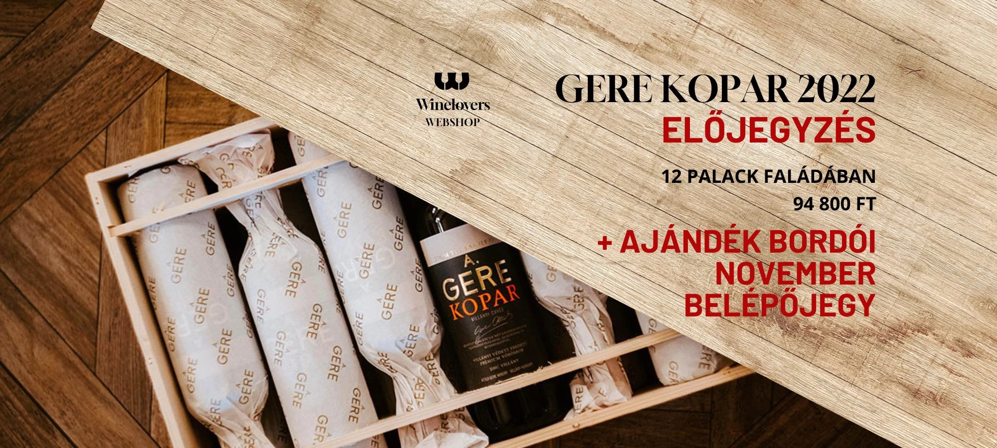 Gere Kopar 2022 Előjegyzés!